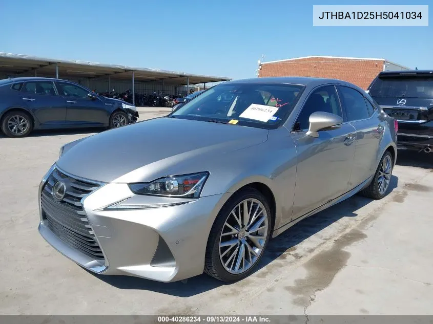 JTHBA1D25H5041034 2017 Lexus Is 200T