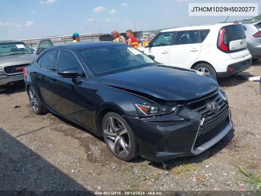 2017 Lexus Is 300 VIN: JTHCM1D29H5020277 Lot: 40312816