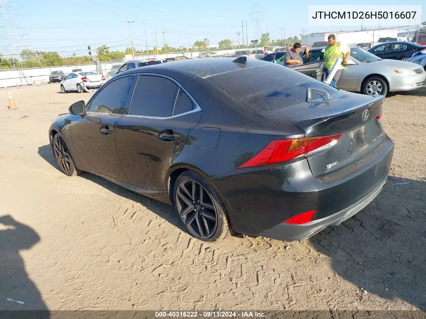 JTHCM1D26H5016607 2017 Lexus Is 300 300