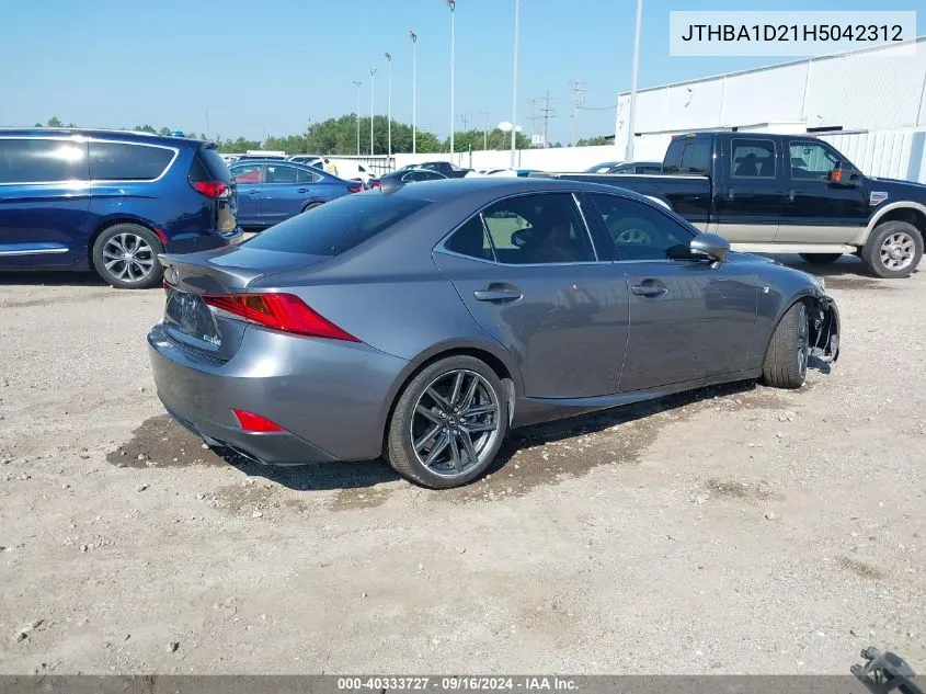 JTHBA1D21H5042312 2017 Lexus Is 200T