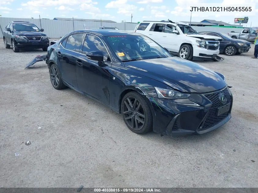 JTHBA1D21H5045565 2017 Lexus Is 200T