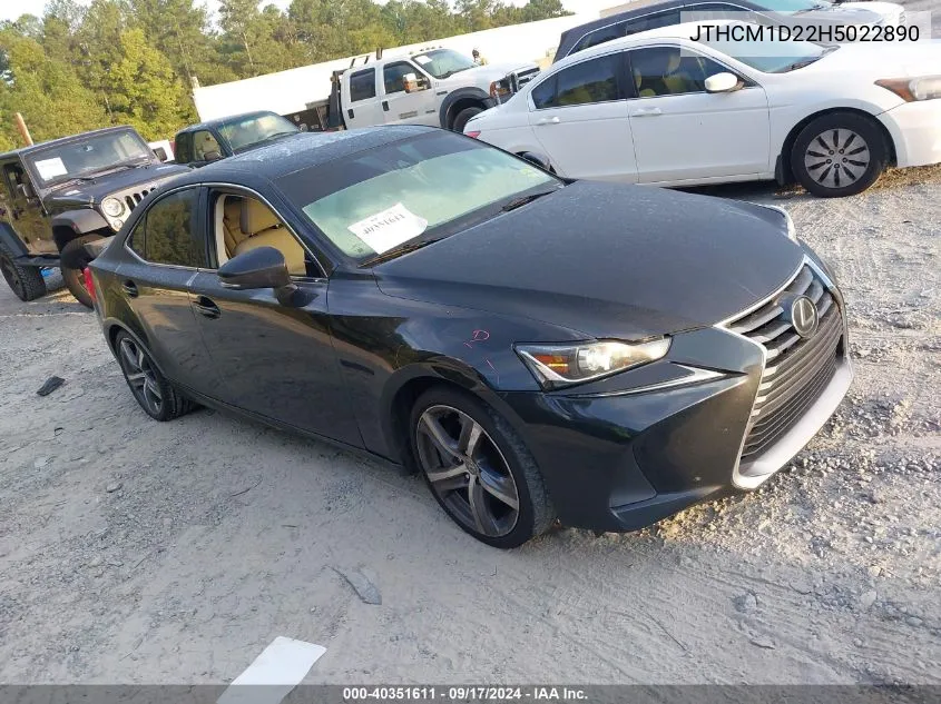 JTHCM1D22H5022890 2017 Lexus Is 300