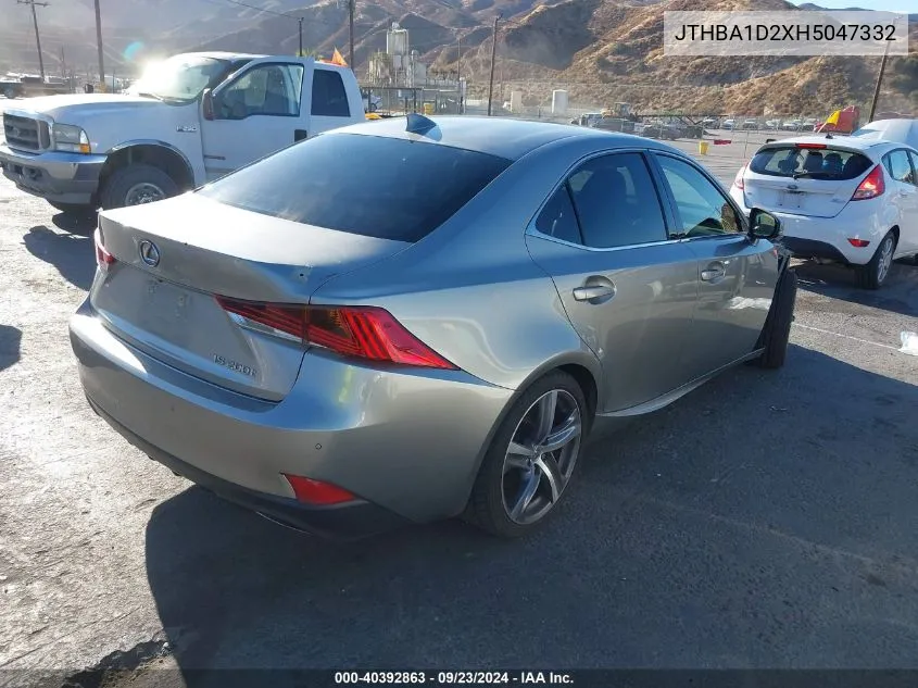 JTHBA1D2XH5047332 2017 Lexus Is 200T 200T