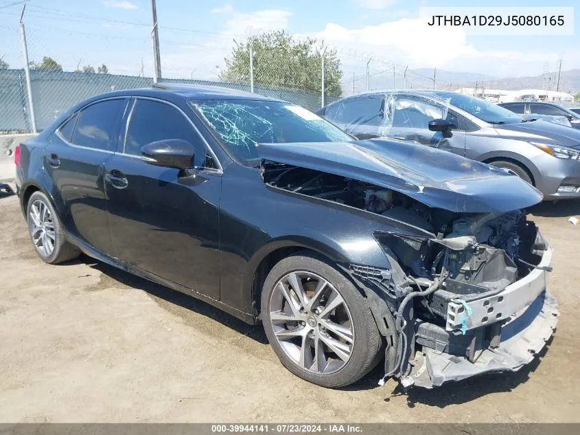 2018 Lexus Is 300 VIN: JTHBA1D29J5080165 Lot: 39944141