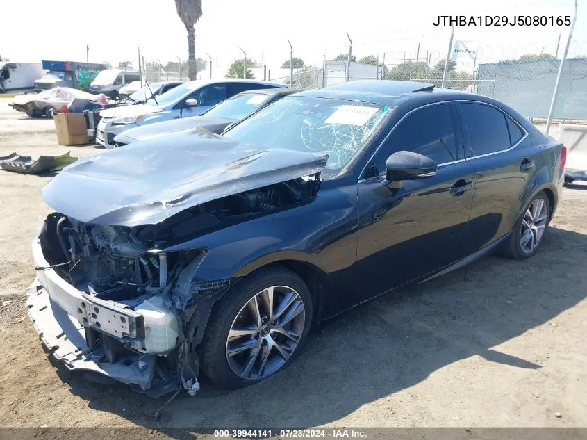 2018 Lexus Is 300 VIN: JTHBA1D29J5080165 Lot: 39944141