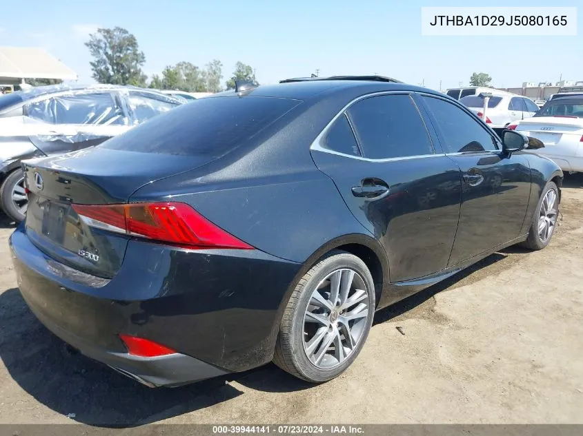 2018 Lexus Is 300 VIN: JTHBA1D29J5080165 Lot: 39944141