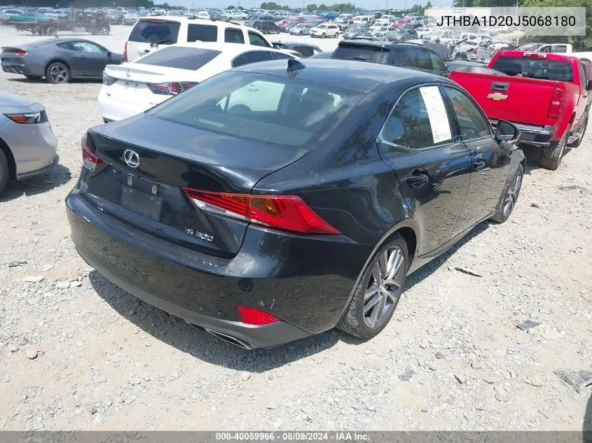 JTHBA1D20J5068180 2018 Lexus Is 300