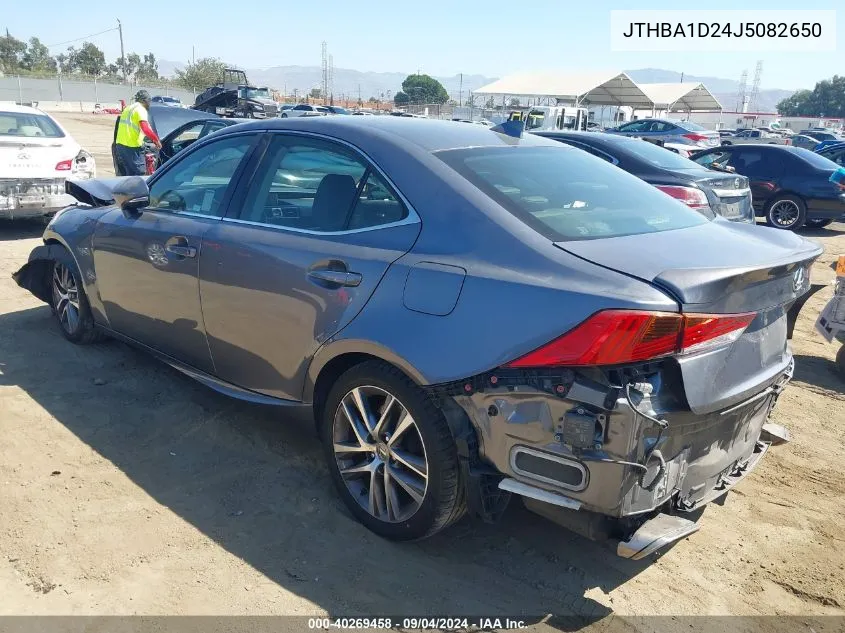 2018 Lexus Is 300 300 VIN: JTHBA1D24J5082650 Lot: 40269458