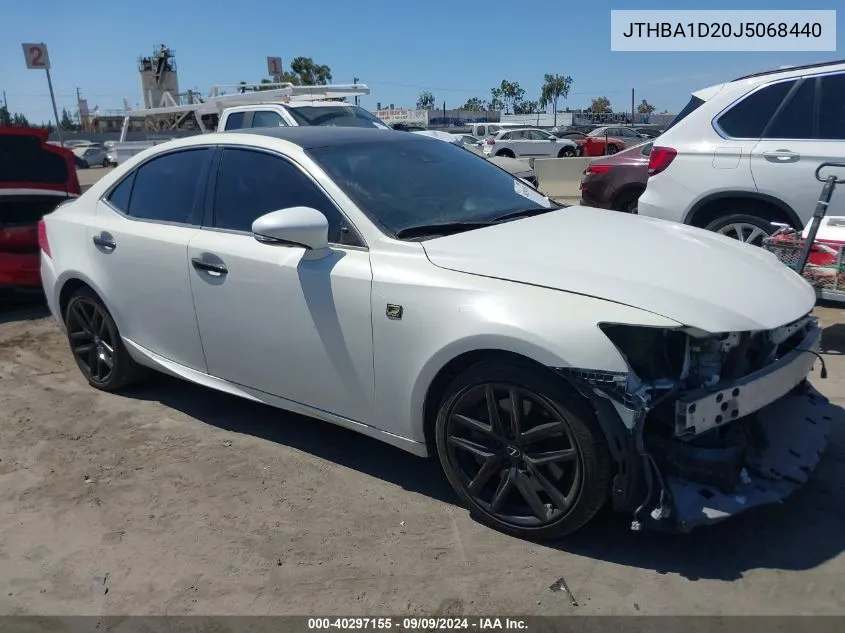 JTHBA1D20J5068440 2018 Lexus Is 300