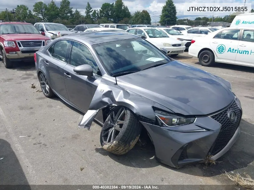 2018 Lexus Is 350 VIN: JTHCZ1D2XJ5015855 Lot: 40382384