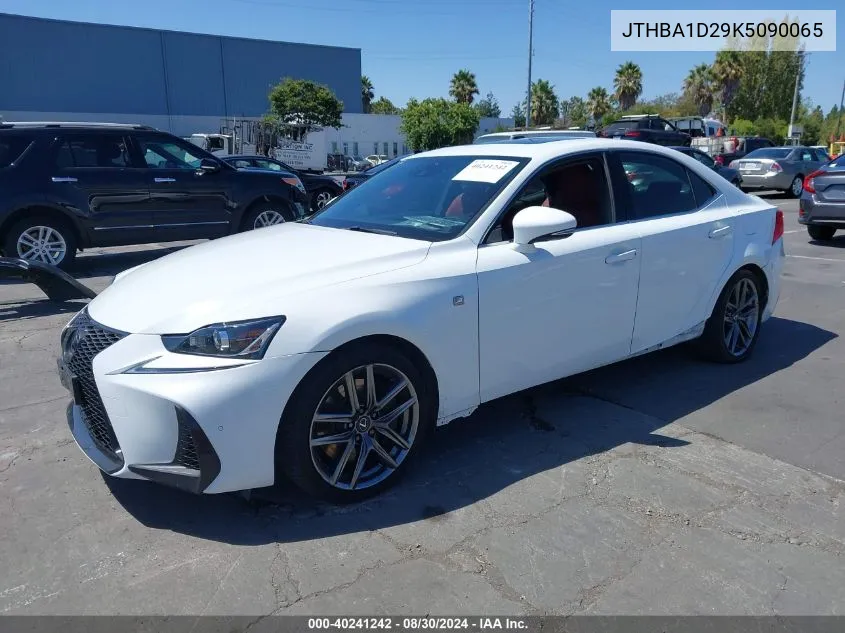 JTHBA1D29K5090065 2019 Lexus Is 300