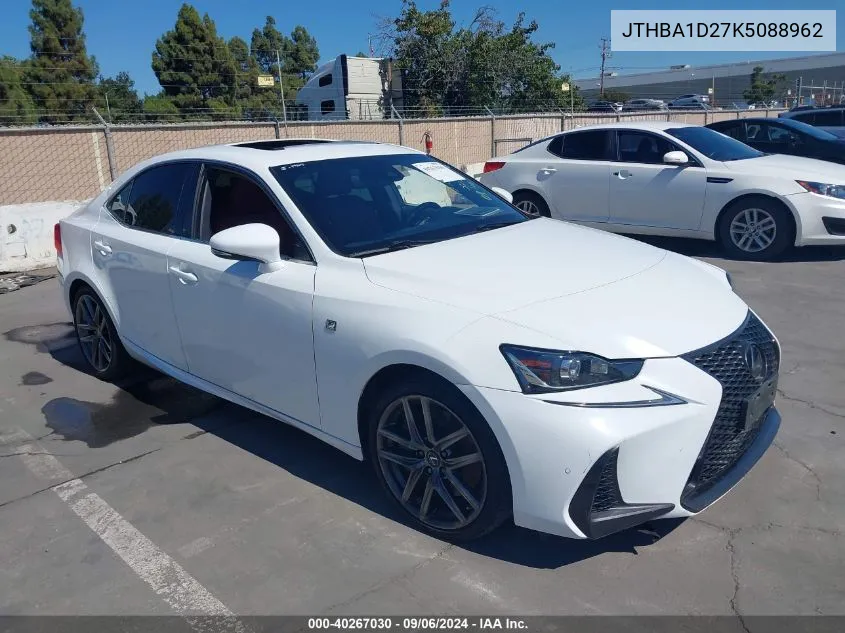 JTHBA1D27K5088962 2019 Lexus Is 300