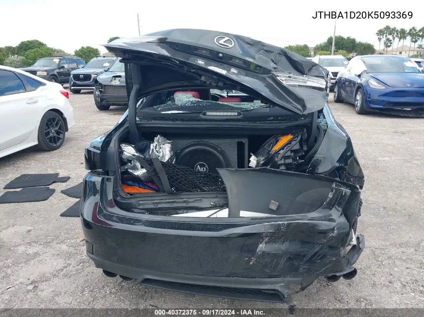 JTHBA1D20K5093369 2019 Lexus Is 300