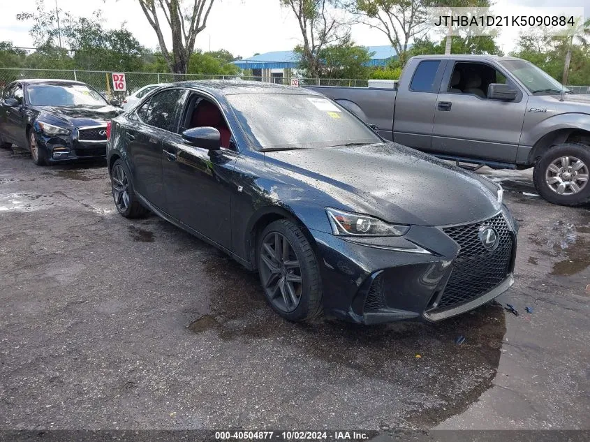 2019 Lexus Is 300 VIN: JTHBA1D21K5090884 Lot: 40504877