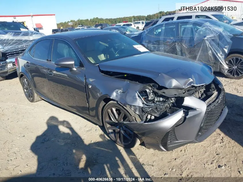 JTHBA1D24K5091530 2019 Lexus Is 300