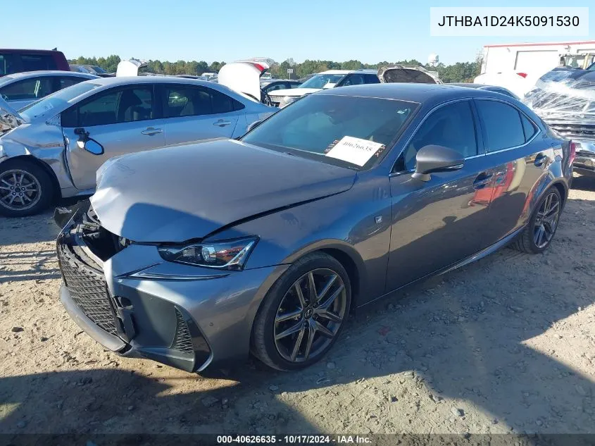 JTHBA1D24K5091530 2019 Lexus Is 300