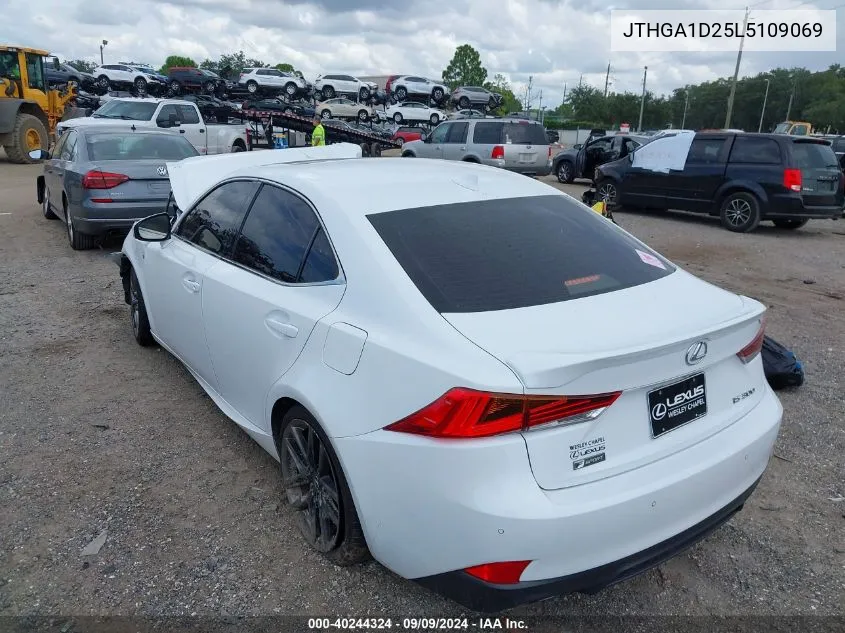 2020 Lexus Is 300 VIN: JTHGA1D25L5109069 Lot: 40244324