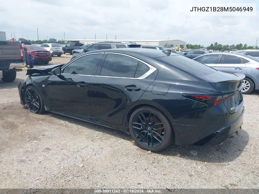 2021 Lexus Is 350 F Sport VIN: JTHGZ1B28M5046949 Lot: 39911242