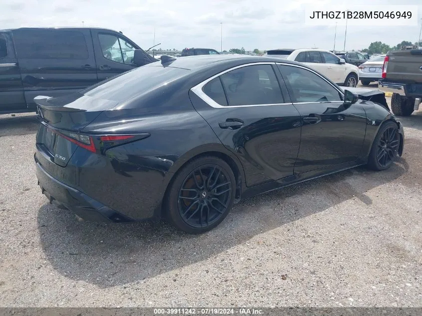 2021 Lexus Is 350 F Sport VIN: JTHGZ1B28M5046949 Lot: 39911242