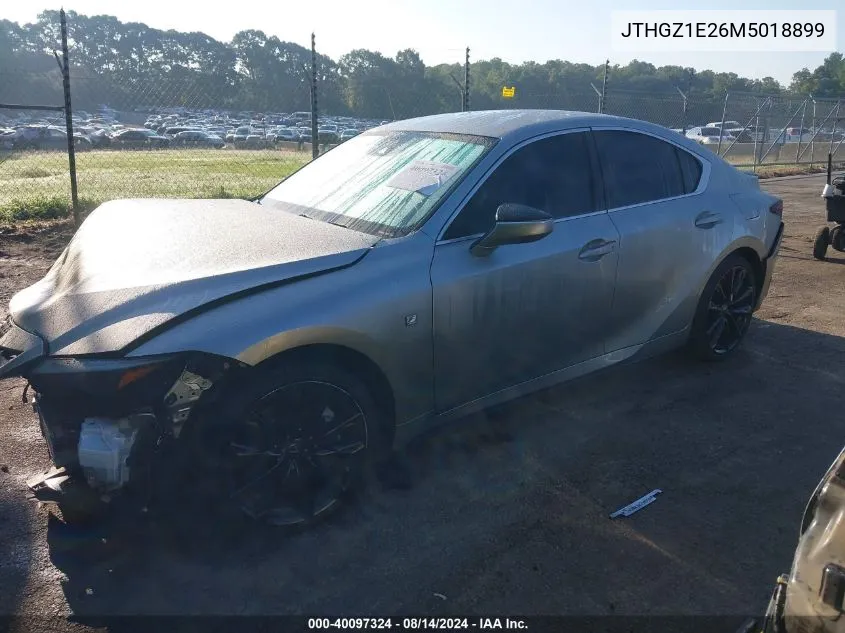 JTHGZ1E26M5018899 2021 Lexus Is 350 F Sport