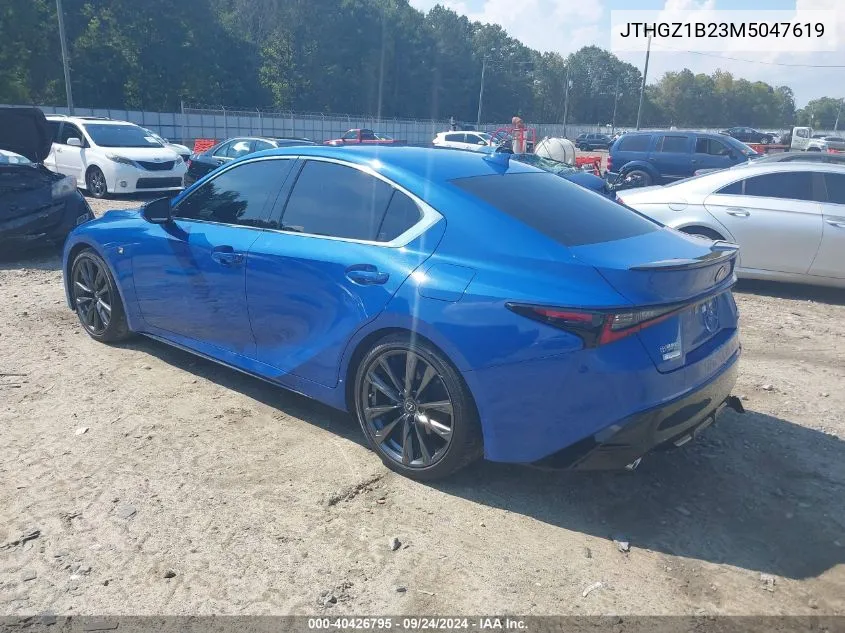 JTHGZ1B23M5047619 2021 Lexus Is 350 F Sport