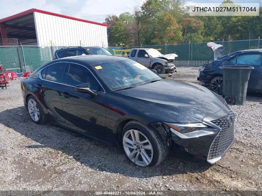 2021 Lexus Is 300 VIN: JTHCA1D27M5117044 Lot: 40469221