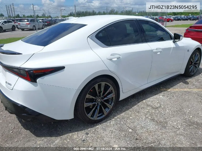 2022 Lexus Is 350 F Sport VIN: JTHGZ1B23N5054295 Lot: 39901962