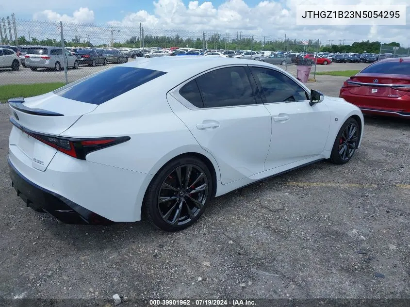 2022 Lexus Is 350 F Sport VIN: JTHGZ1B23N5054295 Lot: 39901962