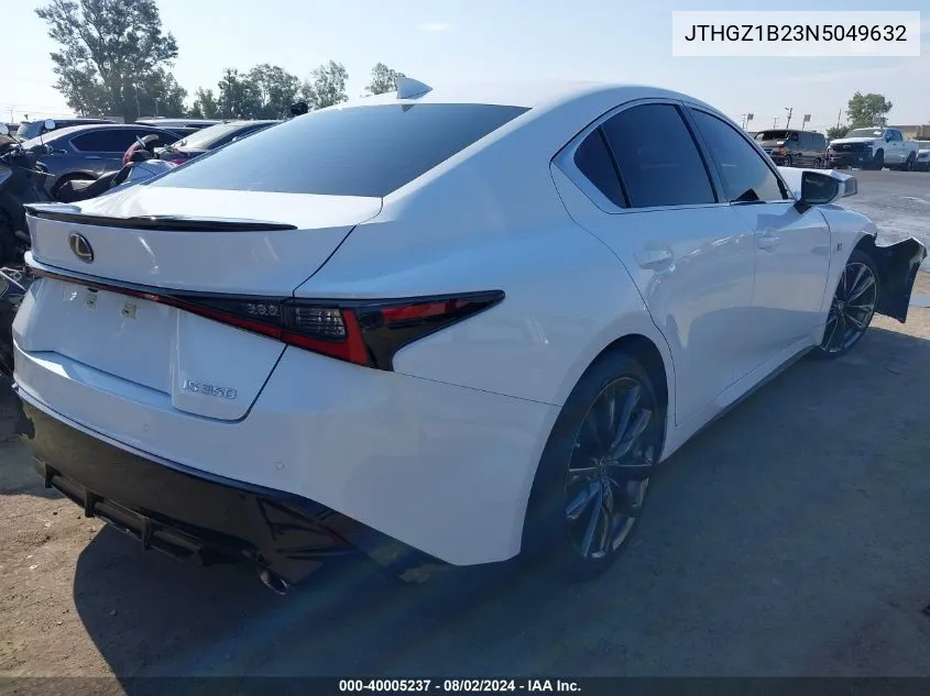 2022 Lexus Is 350 350 F Sport VIN: JTHGZ1B23N5049632 Lot: 40653418