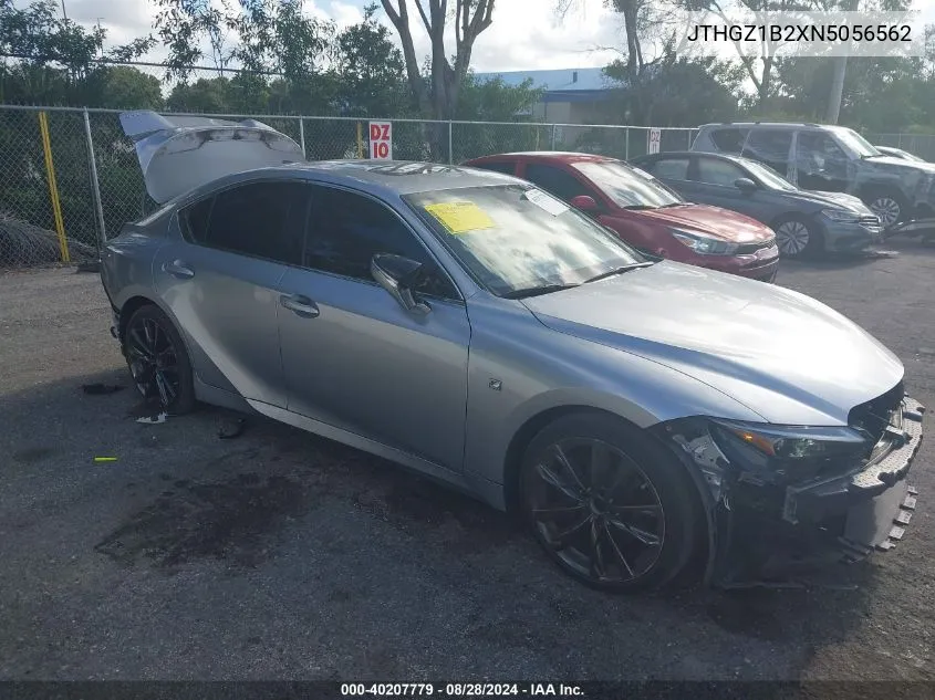 JTHGZ1B2XN5056562 2022 Lexus Is 350 F Sport