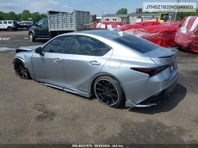 JTHGZ1B20N5049300 2022 Lexus Is 350 F Sport