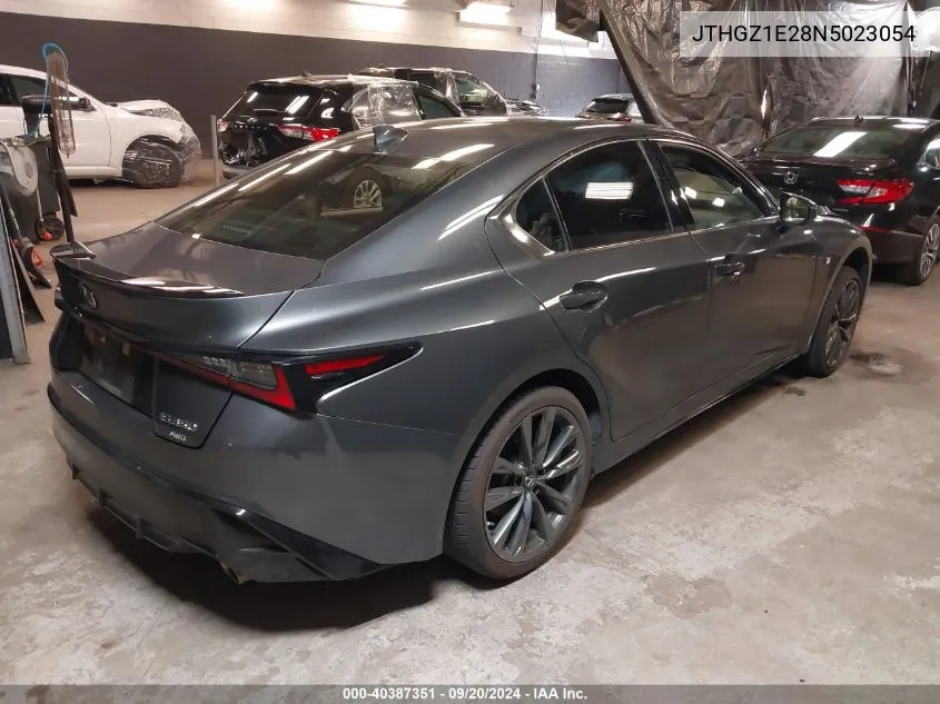 2022 Lexus Is 350 F Sport VIN: JTHGZ1E28N5023054 Lot: 40387351