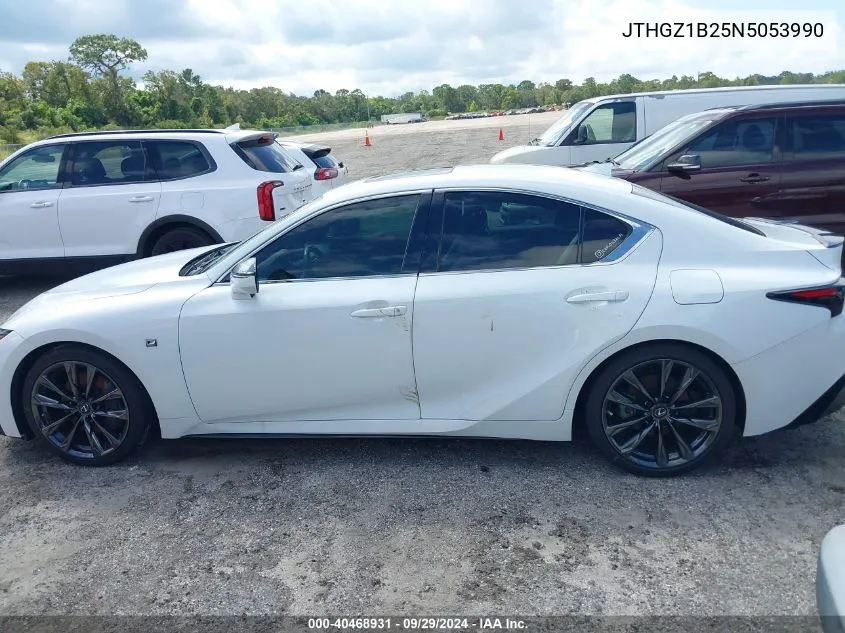 JTHGZ1B25N5053990 2022 Lexus Is 350 F Sport