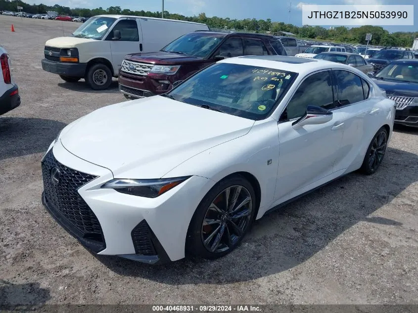 JTHGZ1B25N5053990 2022 Lexus Is 350 F Sport