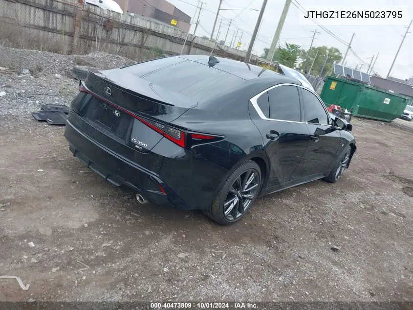 JTHGZ1E26N5023795 2022 Lexus Is 350 F Sport