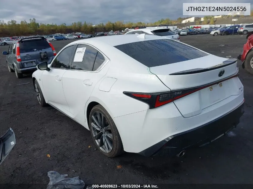 JTHGZ1E24N5024556 2022 Lexus Is 350 F Sport