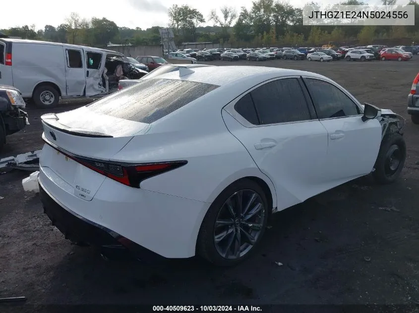 2022 Lexus Is 350 F Sport VIN: JTHGZ1E24N5024556 Lot: 40509623