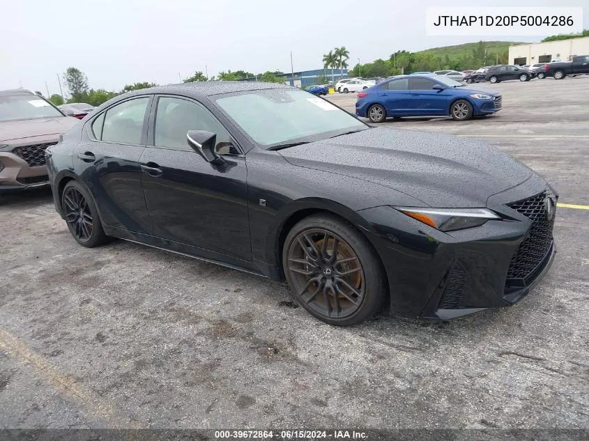 2023 Lexus Is 500 F Sport Performance Premium VIN: JTHAP1D20P5004286 Lot: 39672864