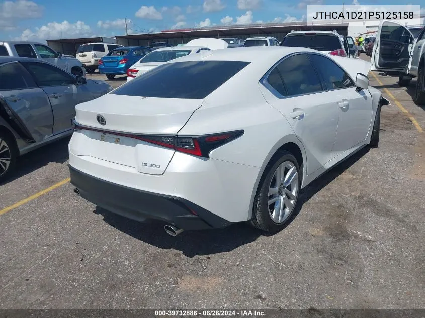 2023 Lexus Is 300 VIN: JTHCA1D21P5125158 Lot: 40298115