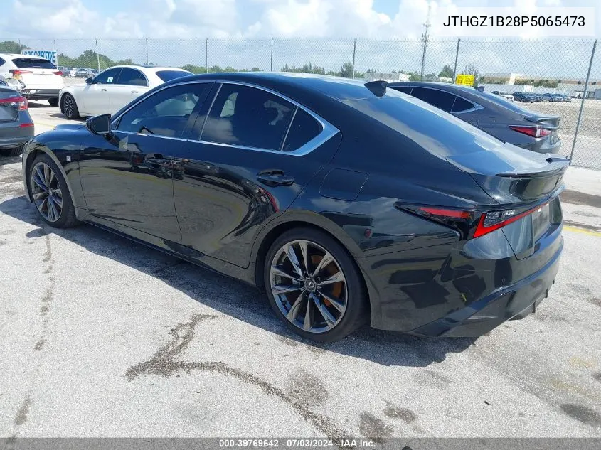 JTHGZ1B28P5065473 2023 Lexus Is 350 F Sport