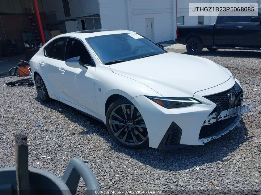 2023 Lexus Is 350 F Sport VIN: JTHGZ1B23P5068085 Lot: 39774066