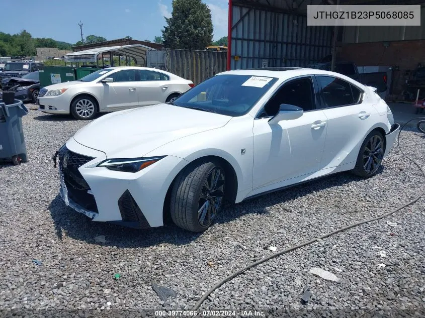 2023 Lexus Is 350 F Sport VIN: JTHGZ1B23P5068085 Lot: 39774066