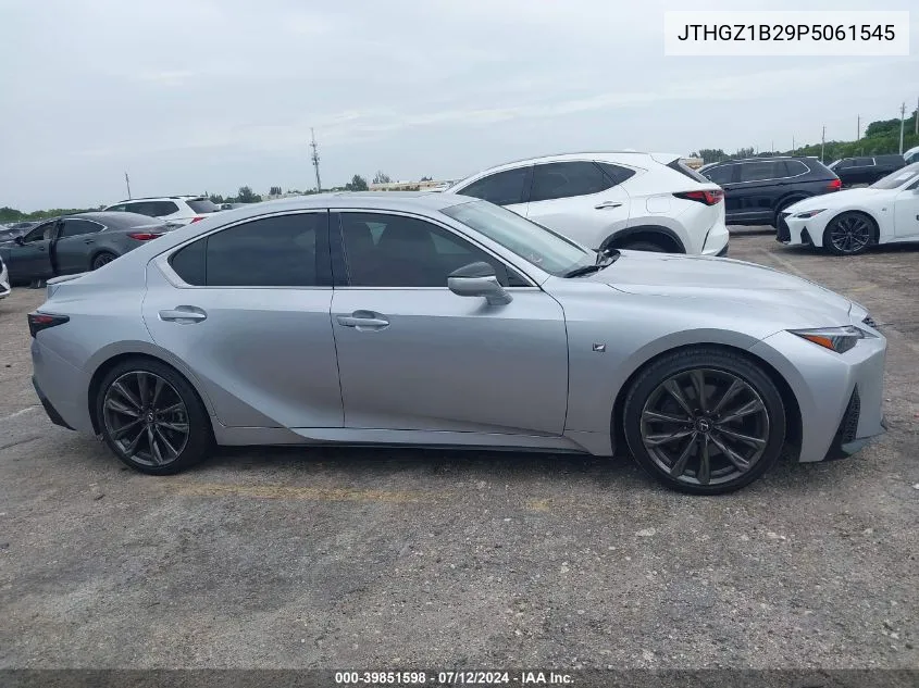 2023 Lexus Is 350 F Sport VIN: JTHGZ1B29P5061545 Lot: 39851598