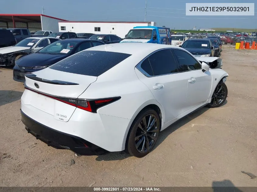 2023 Lexus Is 350 F Sport VIN: JTHGZ1E29P5032901 Lot: 39922801