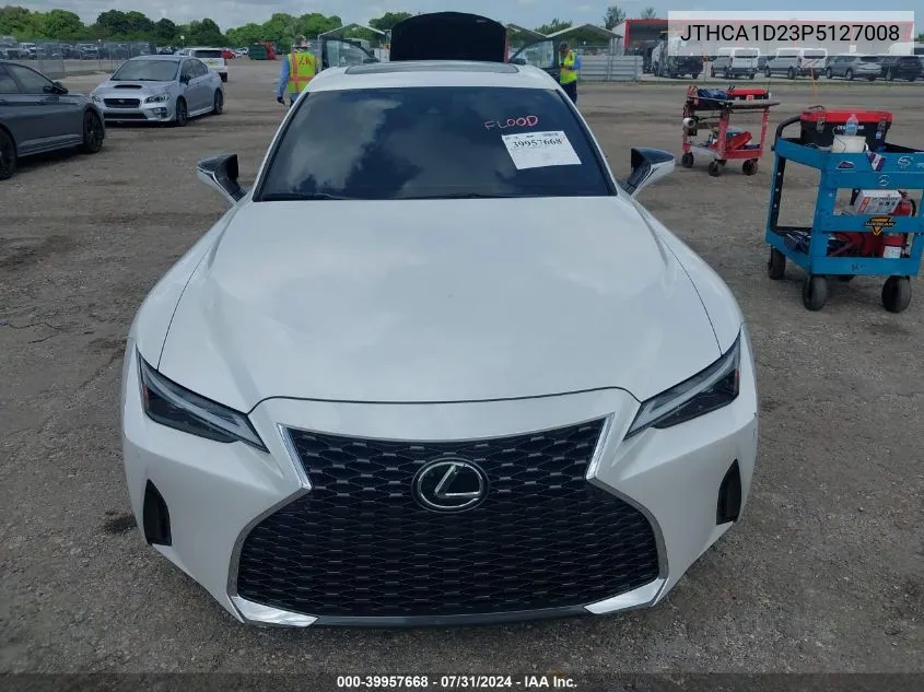 2023 Lexus Is 300 VIN: JTHCA1D23P5127008 Lot: 39957668