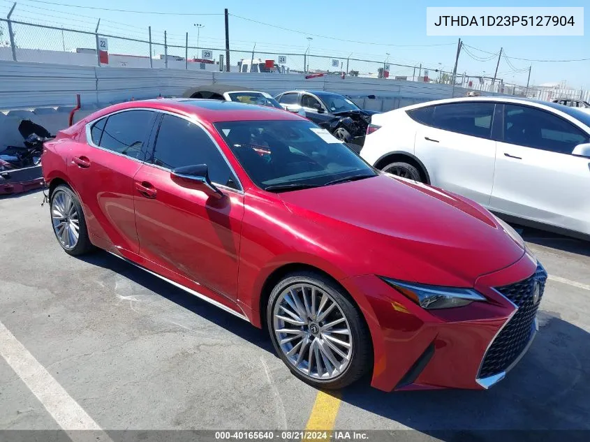 2023 Lexus Is 300 VIN: JTHDA1D23P5127904 Lot: 40165640