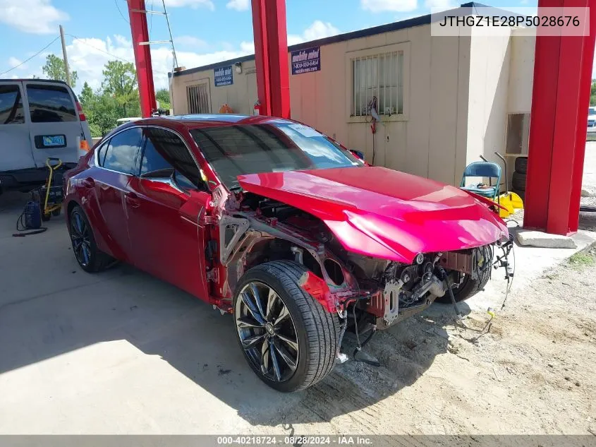 2023 Lexus Is 350 F Sport VIN: JTHGZ1E28P5028676 Lot: 40218724