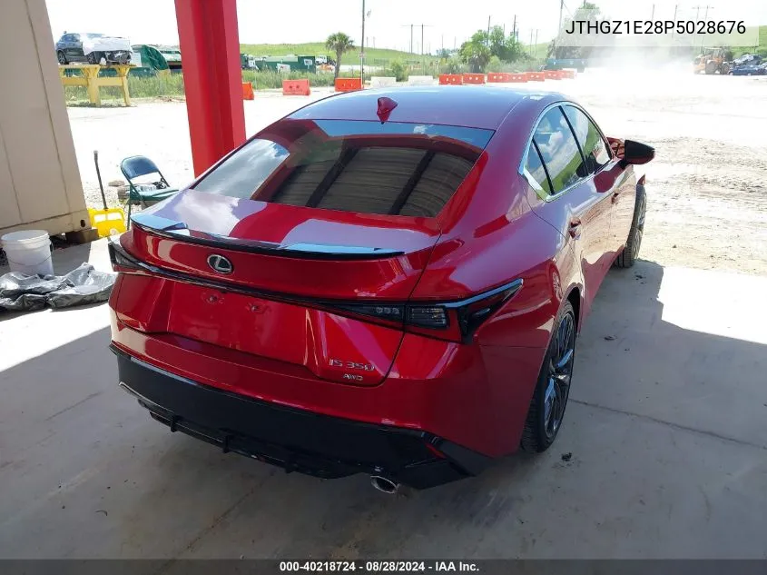 2023 Lexus Is 350 F Sport VIN: JTHGZ1E28P5028676 Lot: 40218724