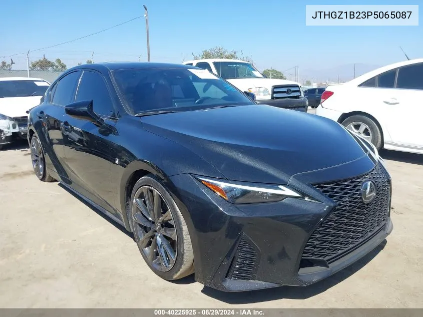 2023 Lexus Is 350 F Sport VIN: JTHGZ1B23P5065087 Lot: 40225925