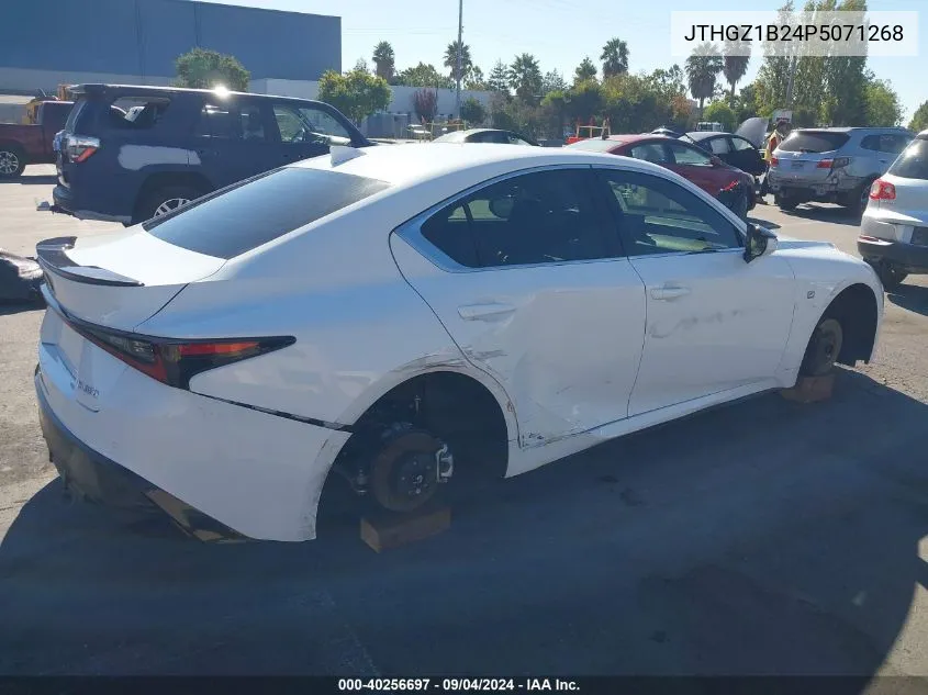 2023 Lexus Is 350 F Sport VIN: JTHGZ1B24P5071268 Lot: 40256697